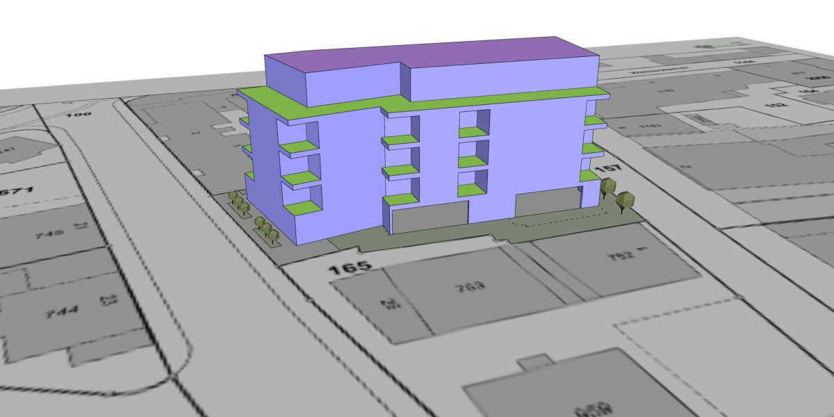 3D Modell Sternenstrasse