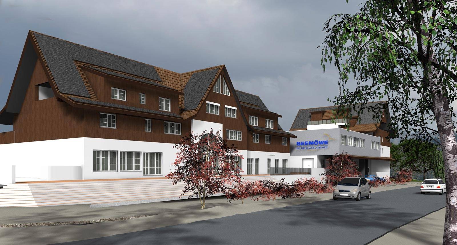 Neubau Wellness Seemöwe, Güttingen