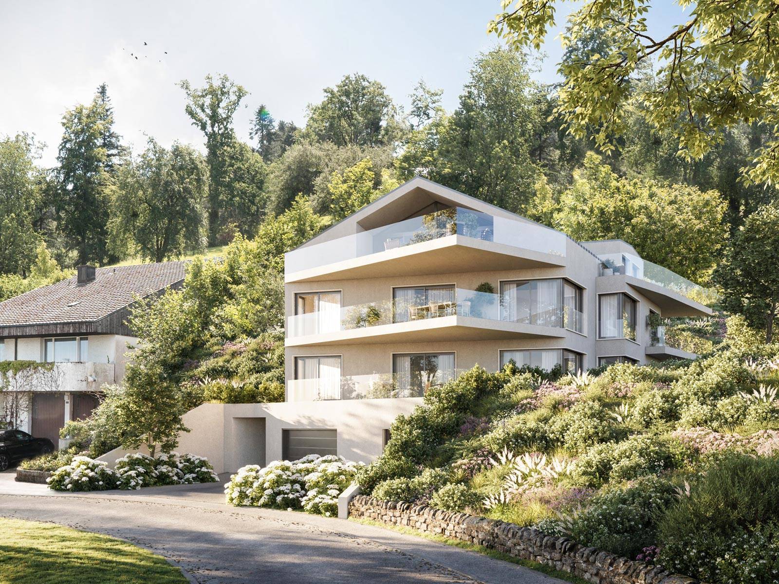 Neubau Wellness Seemöwe, Güttingen